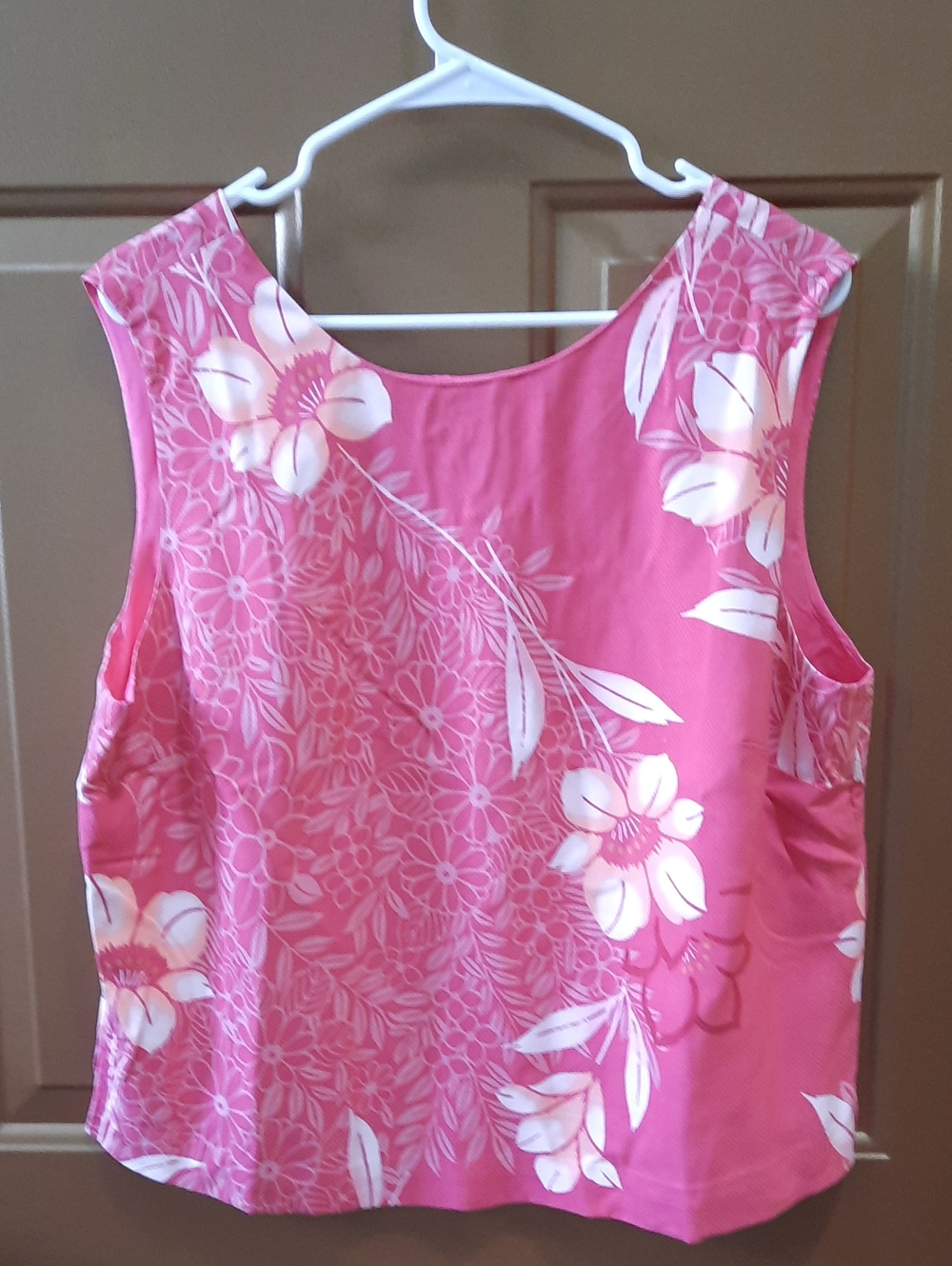Tommy Bahama Pink Floral Sleeveless Tank